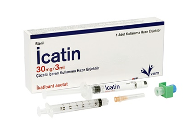 ICATIN 30MG/3ML COZELTI ICEREN KULLANIMA HAZIR ENJEKTOR